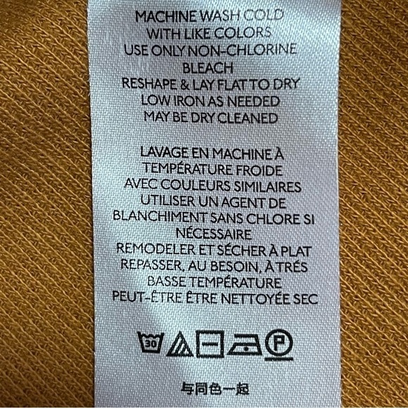 Anthropology Waffle Knit Embellished Sleeve V-Neck Top XS - Picture 7 of 10